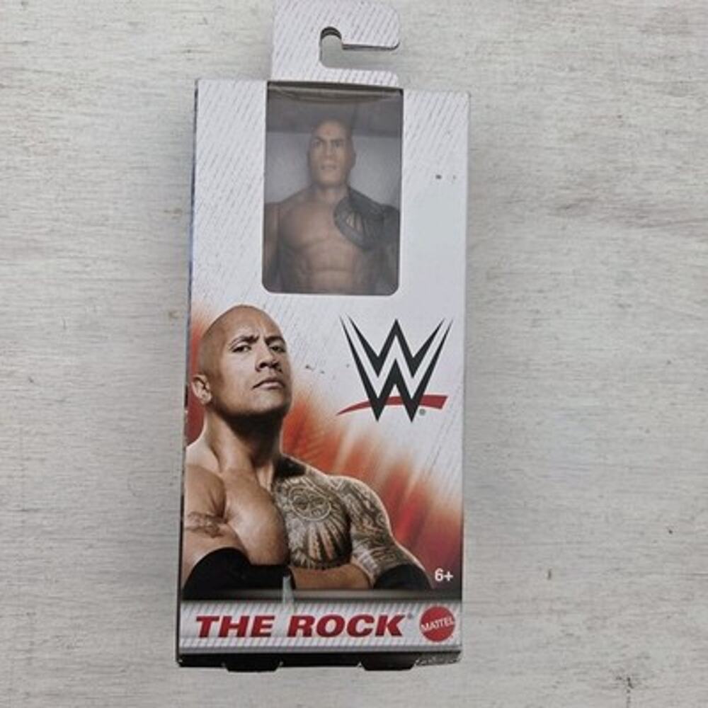 WWE Mattel Action Figure - The Rock - Series 1 Mint In Box